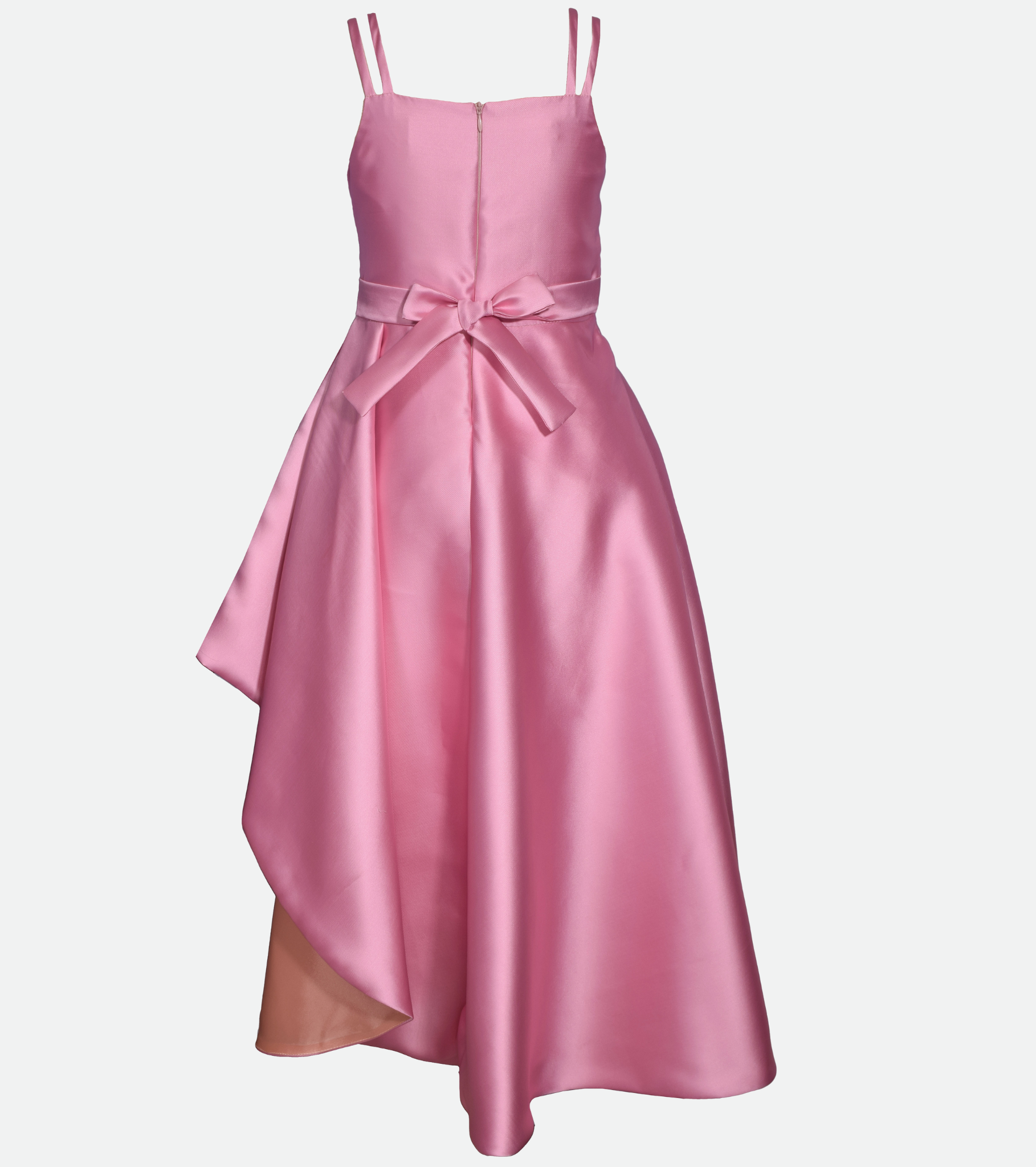 Aubrey Two-Tone Cascade Gown
