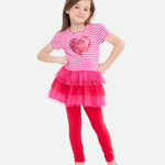 Valentine Ballerina Legging Set - Image 