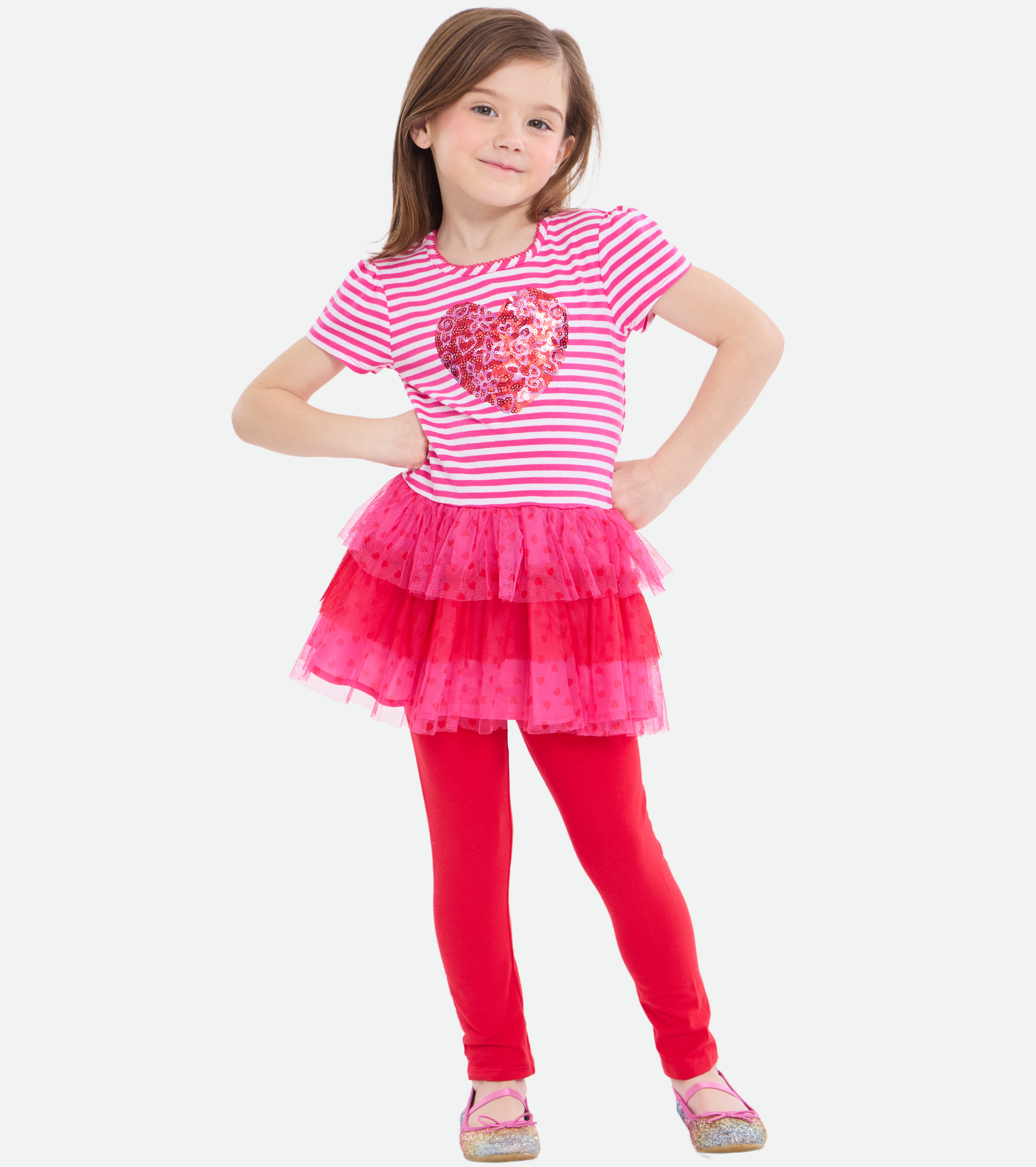 Valentine Ballerina Legging Set