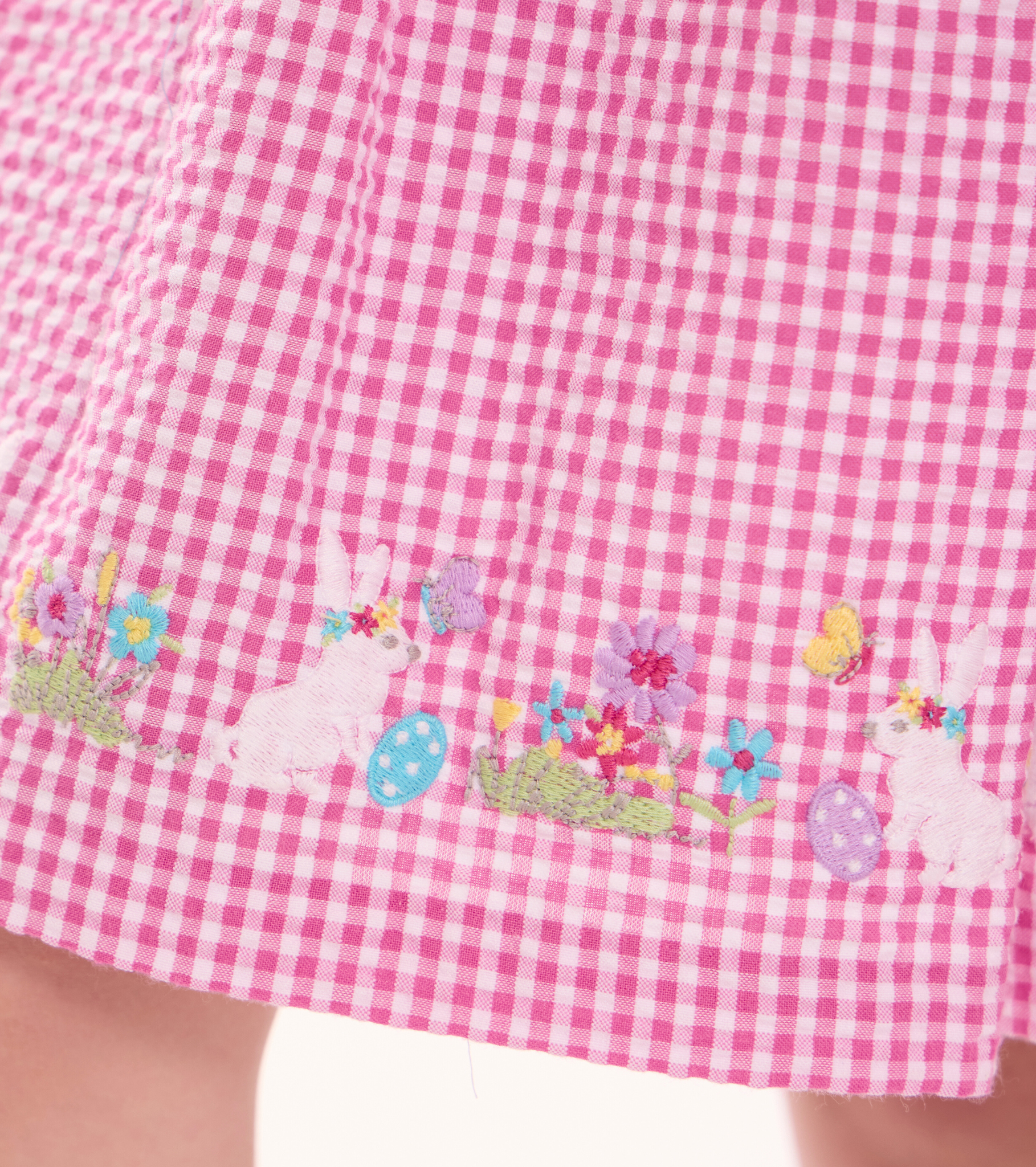 Pippa Gingham Bunny Dress with Cardi
