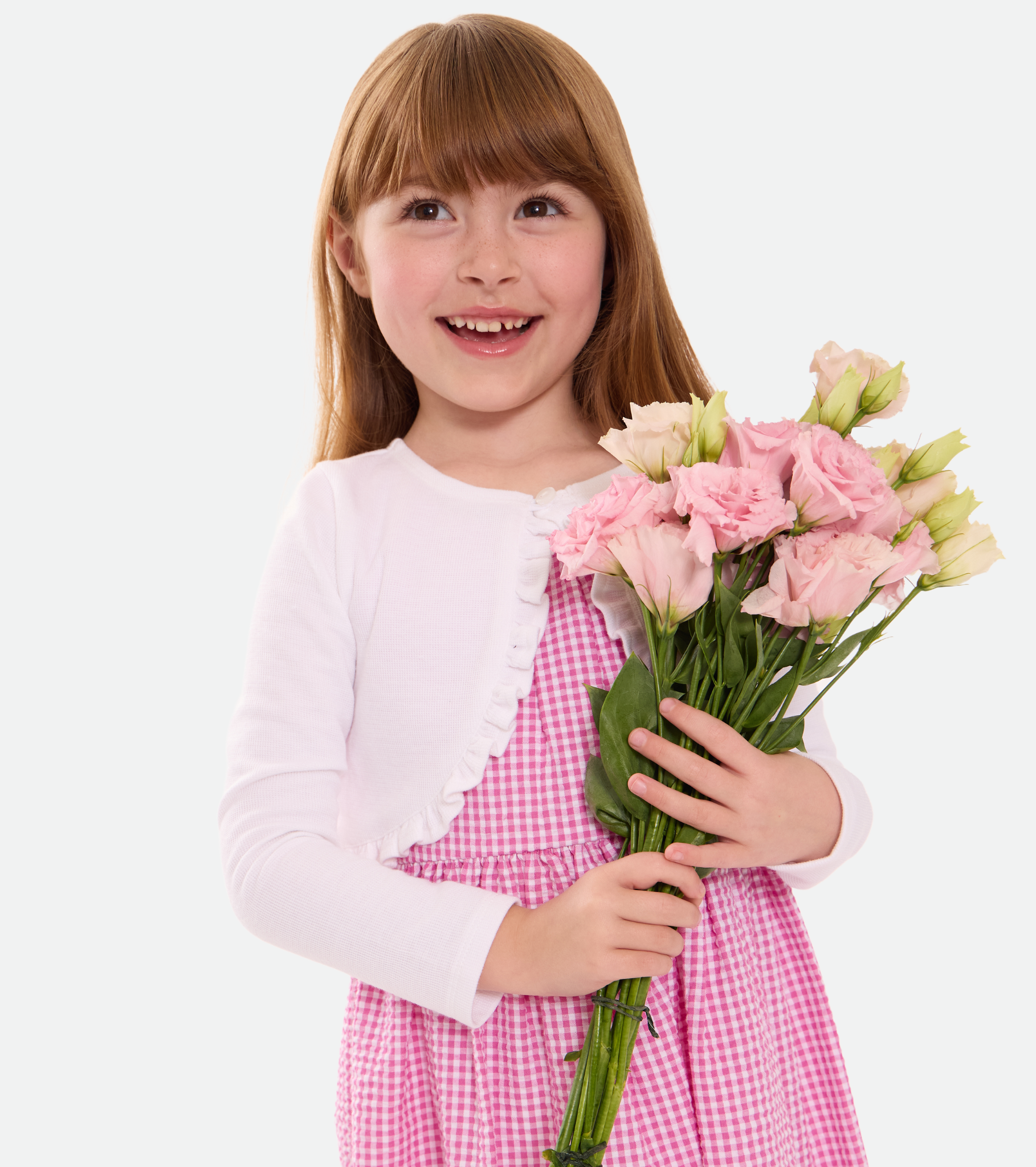 Pippa Gingham Bunny Dress with Cardi