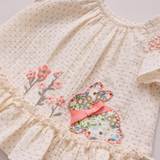 Lina Smocked Bunny Legging Set - Image 