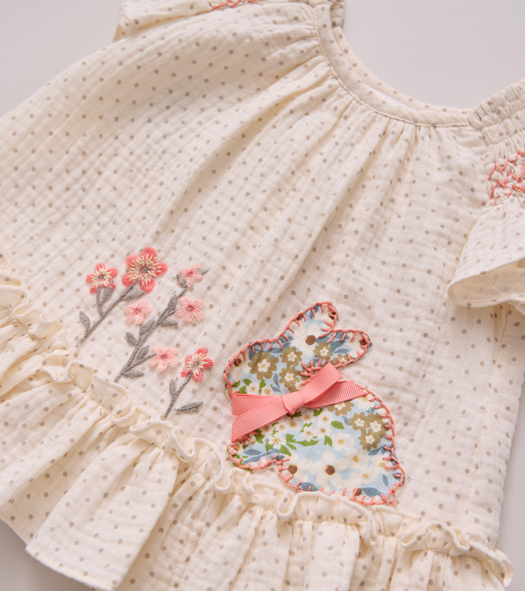 Lina Smocked Bunny Legging Set