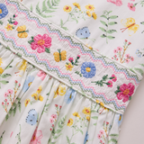 Magnolia Floral Smocked Dress - Image 