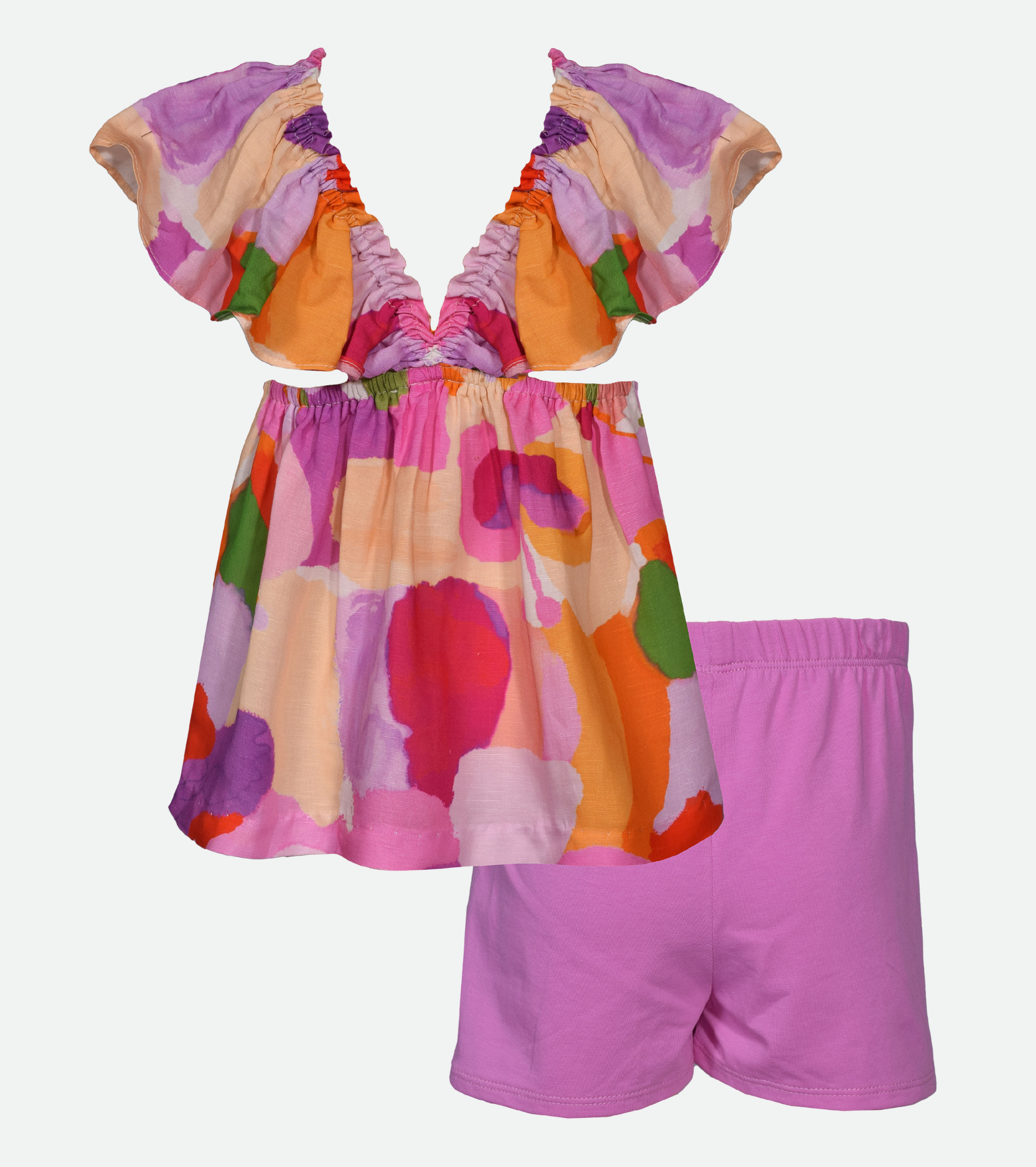 Nia Bell Sleeve Short Set