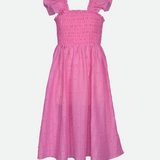 Camron Smocked Midi Dress - Image 