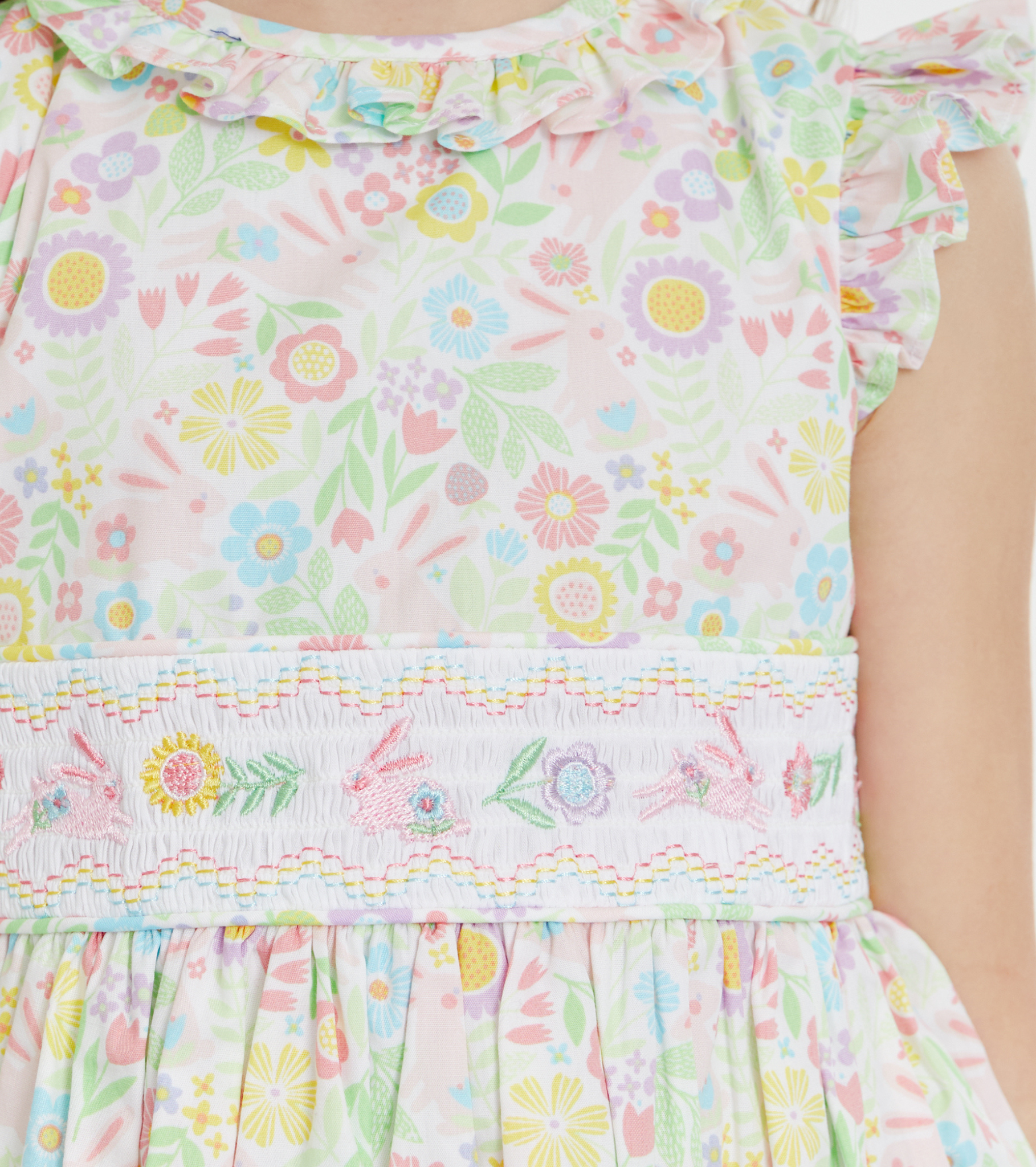 Millie Smocked Bunny Dress