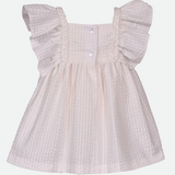 Carrie Seersucker Dress with Headband - Image 