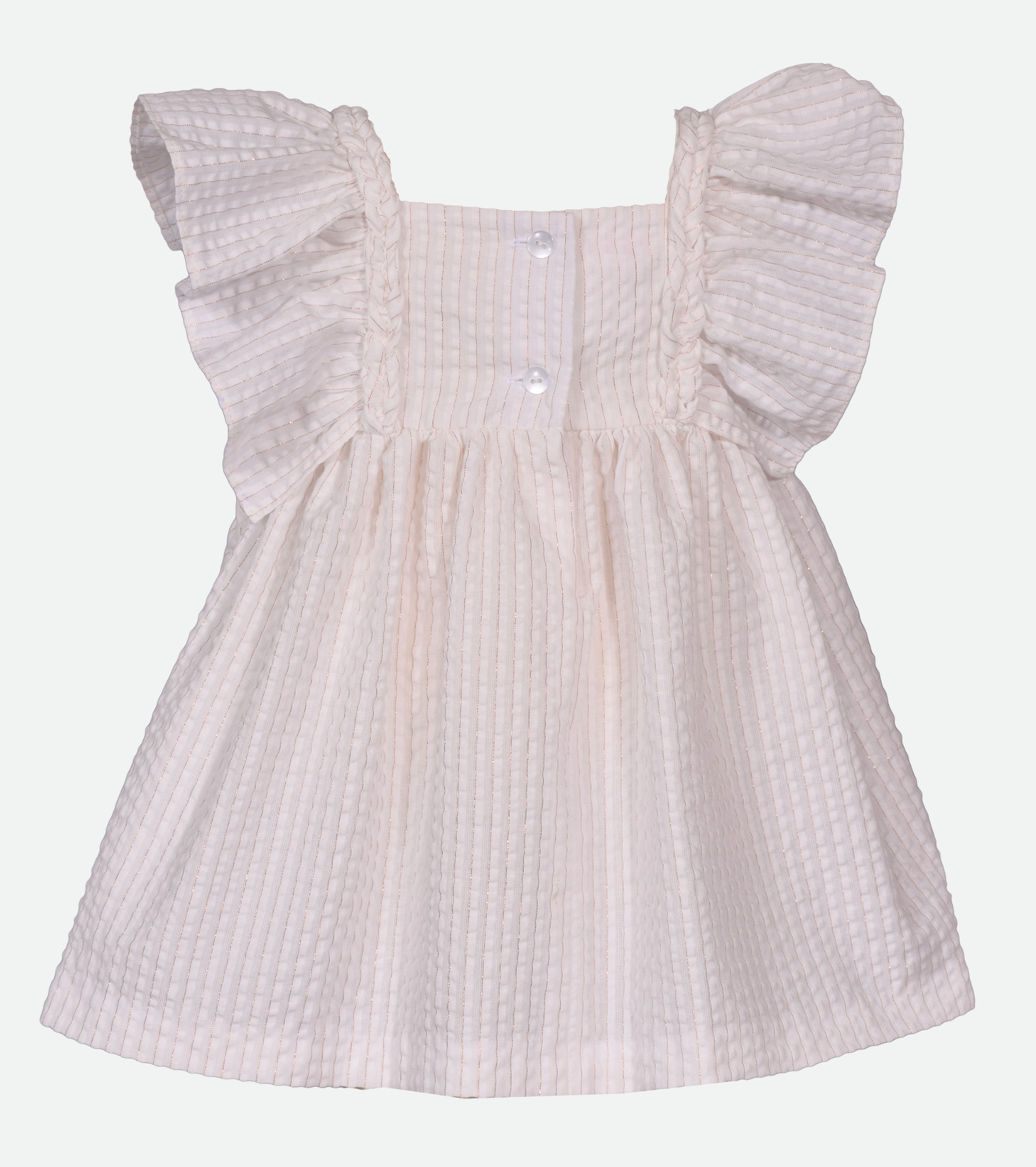Carrie Seersucker Dress with Headband