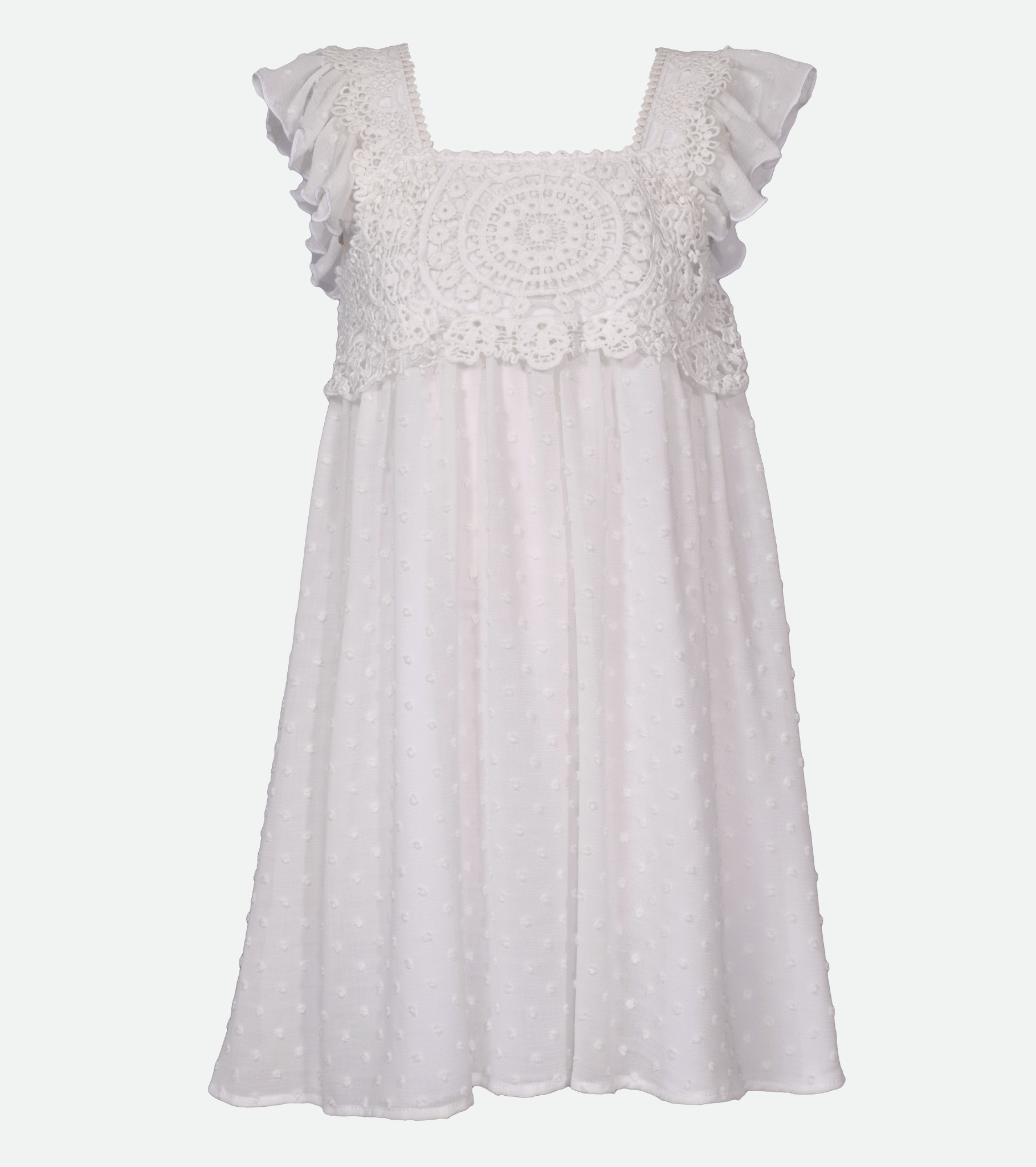 white sundress for girls babydoll dress