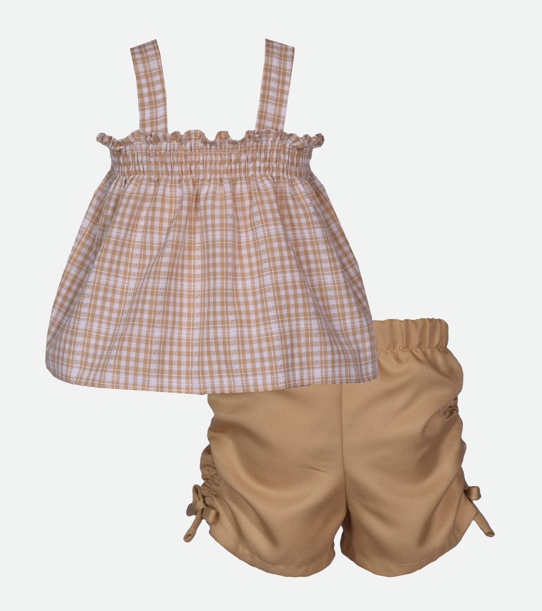Maren Checkered Short Set