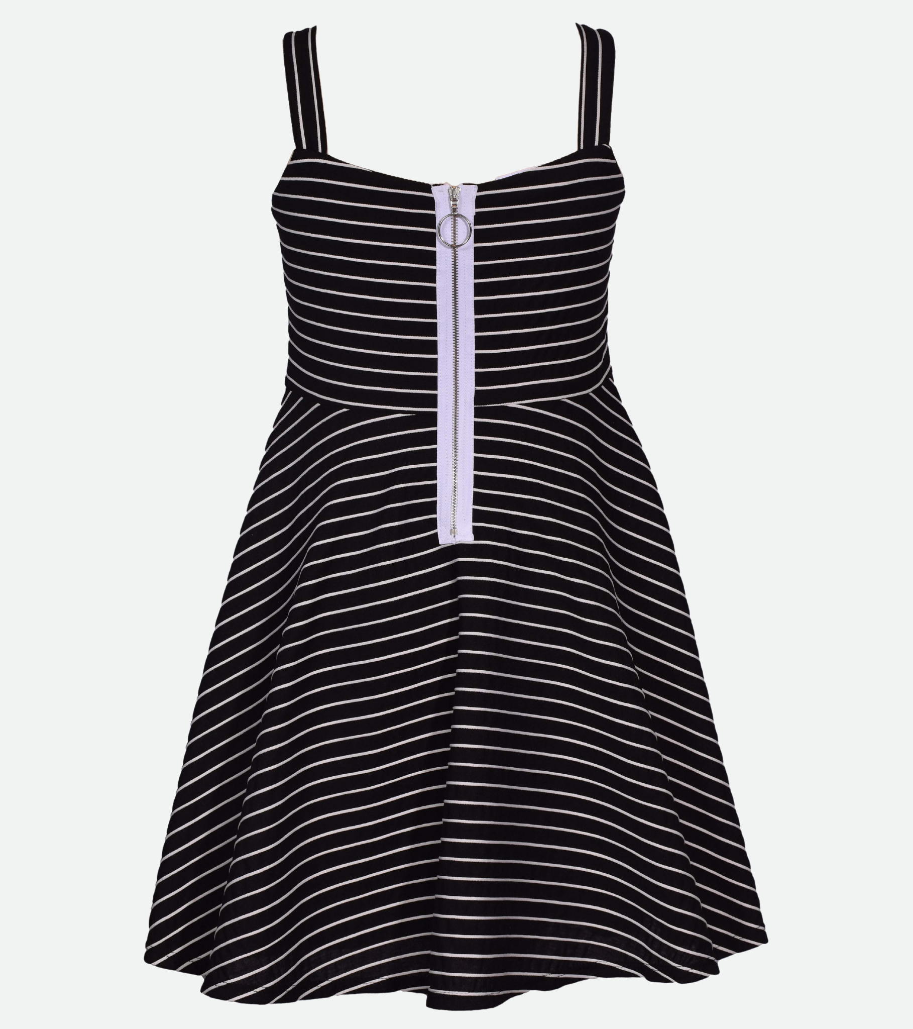 Isabella Striped Party Dress