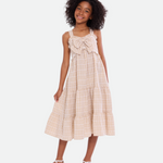 Stevie Checkered Maxi Dress - Image 