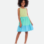 Mia Color-Block Knit Dress - Image 