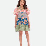 Nicola Mixed Print Dress - Image 