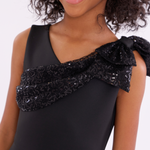 Ana Sequin Shoulder Skater Dress - Image 