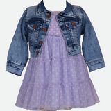 Josie Smocked Dress with Jacket - Image 