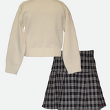 Jackie Bow Sweater & Skirt Set - Image 