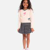 Jackie Bow Sweater & Skirt Set - Image 