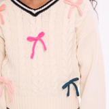 Jackie Bow Sweater & Skirt Set - Image 