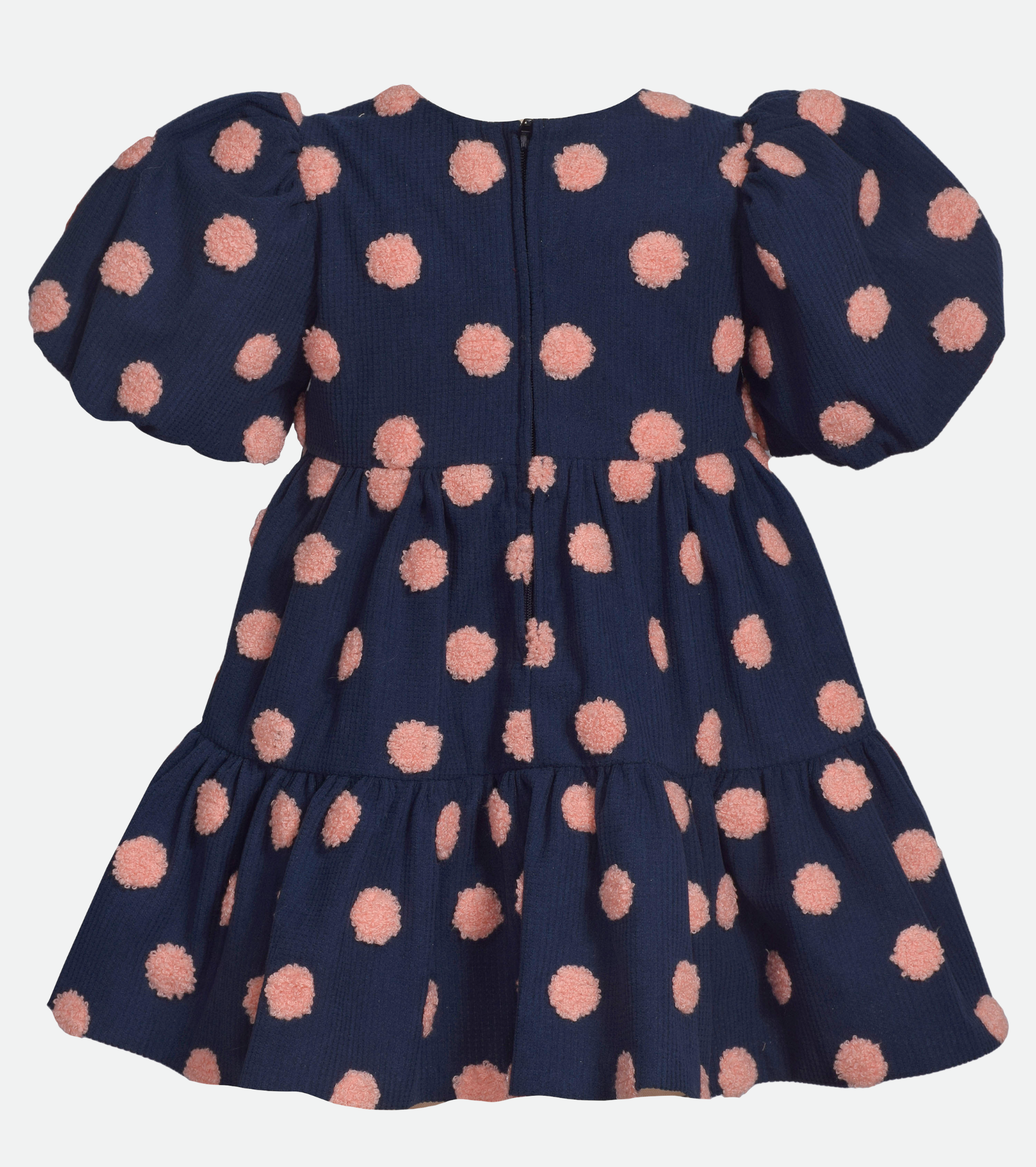 Reece Tufted Polka Dot Dress