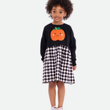 Crochet Pumpkin Sweater Dress - Image 