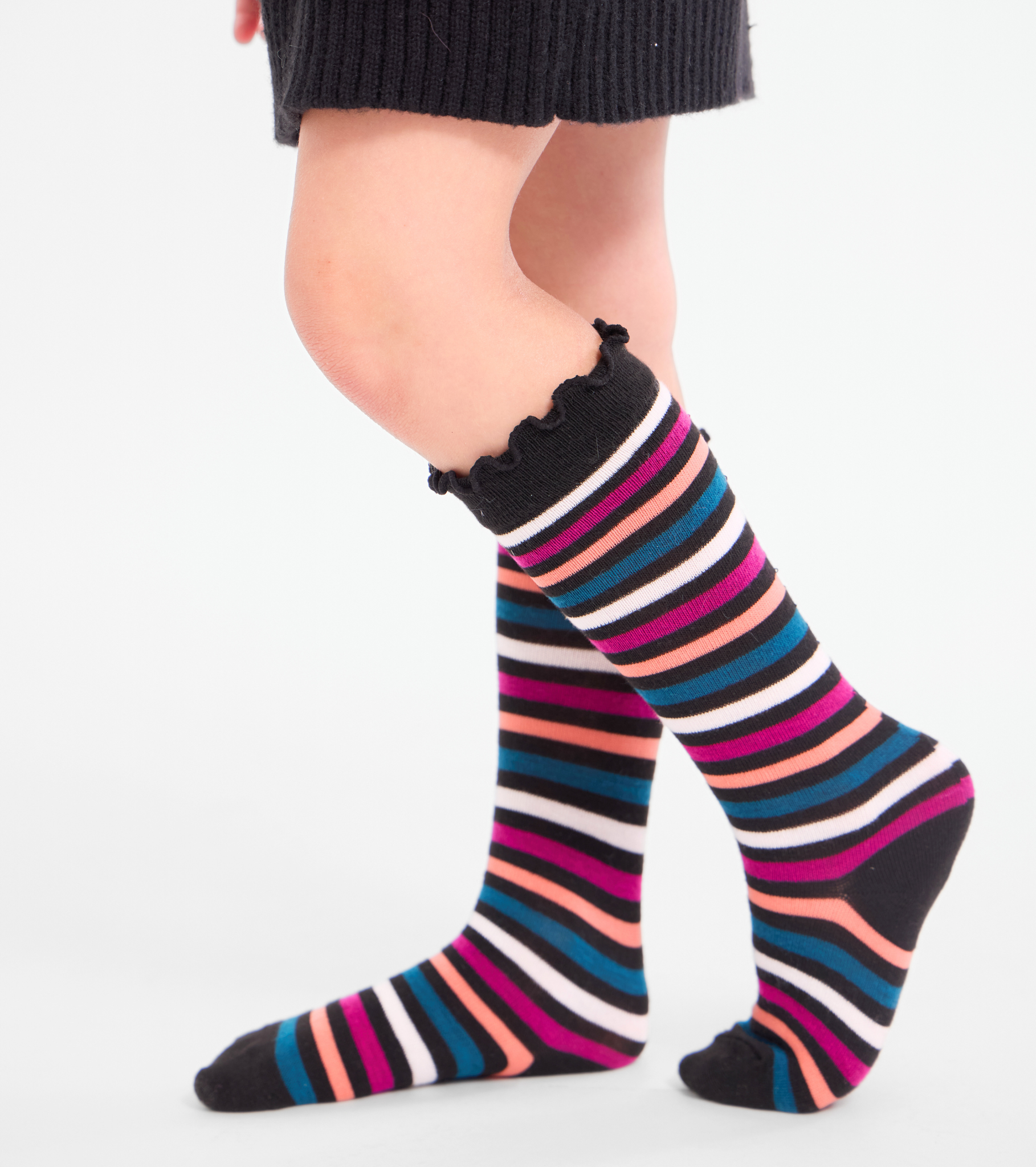 Flower Power Sweater Dress with Socks