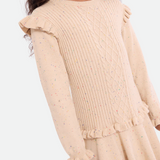 Jordan Cable Knit Sweater Dress - Image 