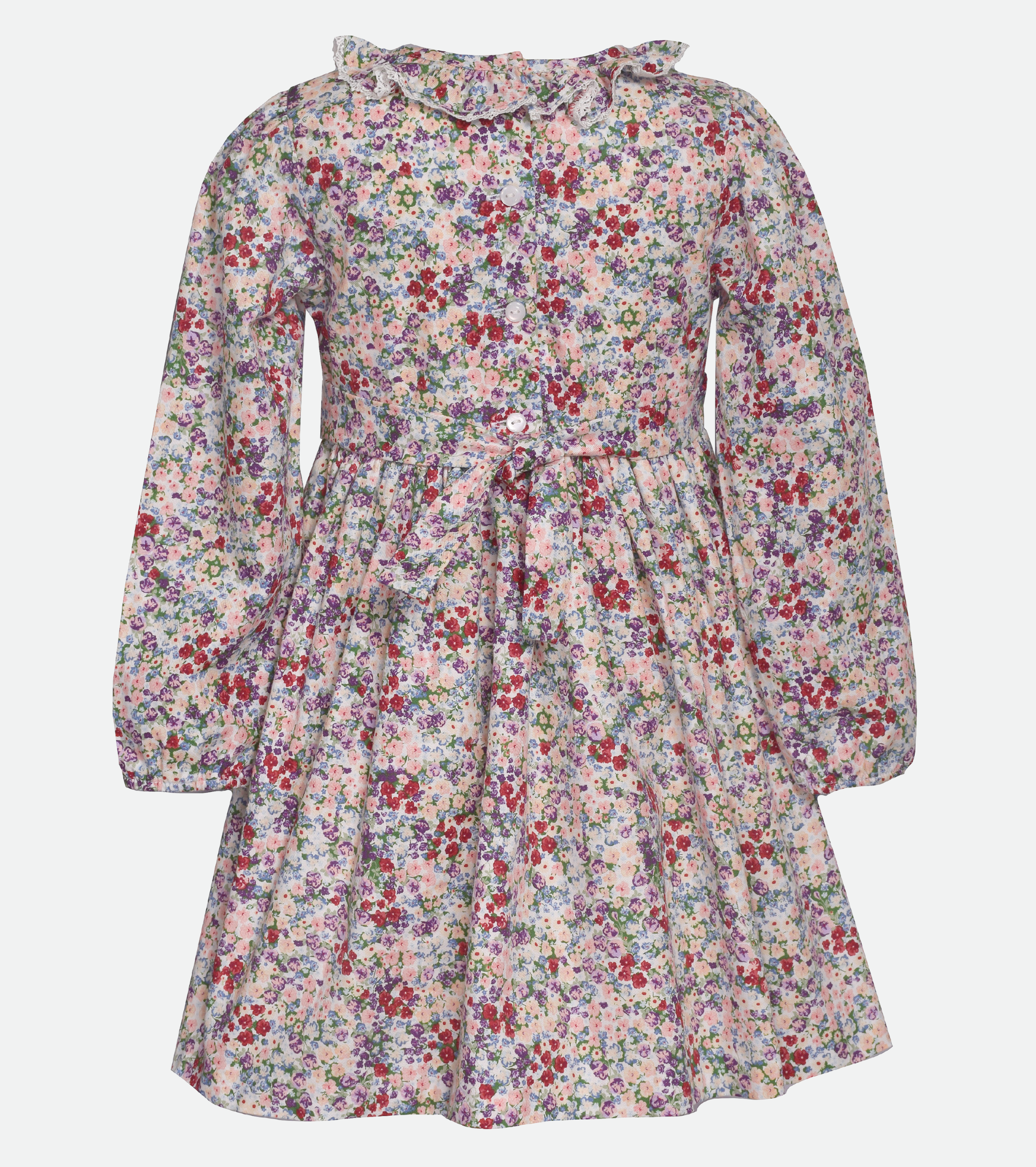 June Smocked Floral Dress