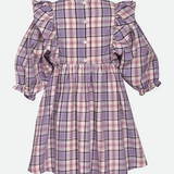 Violette Smocked Plaid Dress - Image 