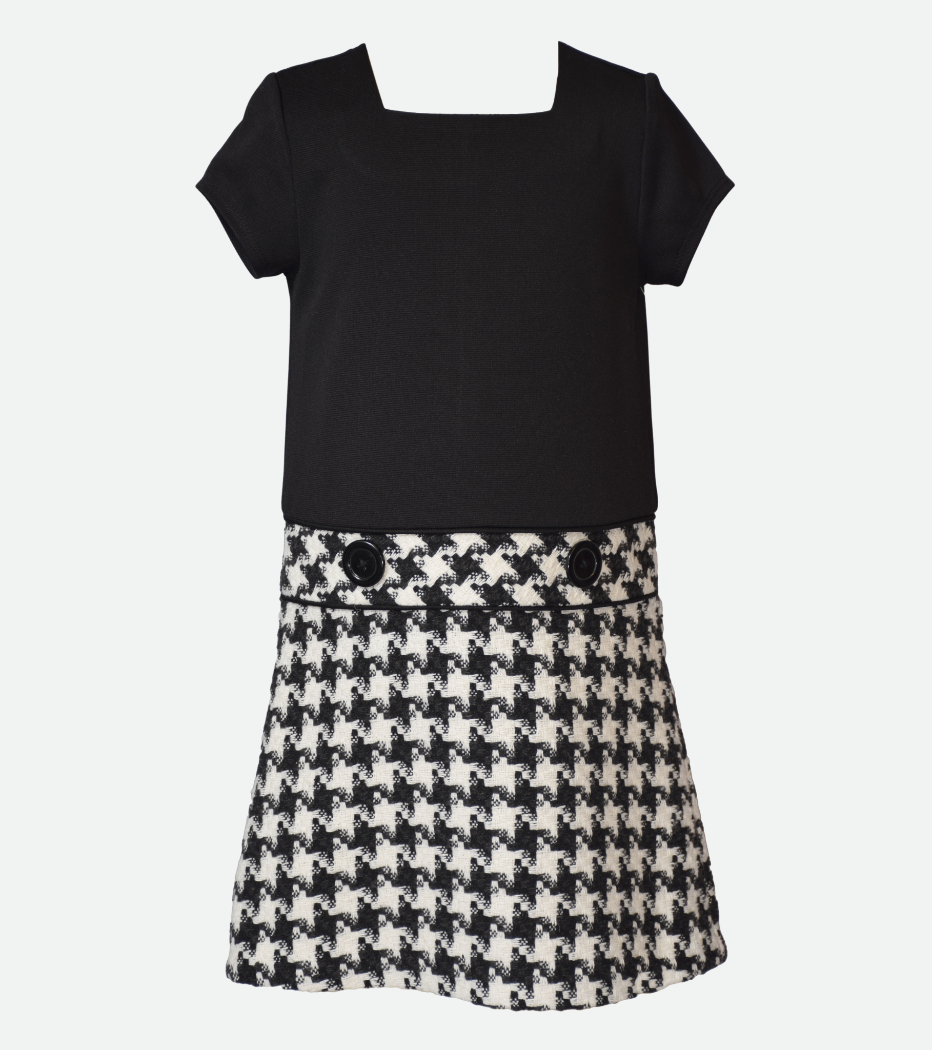Eloise Houndstooth Coat Set