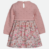 Lily Sweater Dress with Tights - Image 