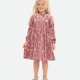Iris Velvet Floral Dress - Image 