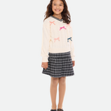 Jackie Bow Sweater & Skirt Set - Image 