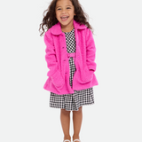 Chelsea Plaid Dress & Coat Set - Image 