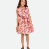 Dahlia Paisley Party Dress - Image 
