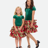 Abby Tiered Plaid Party Dress - Image 