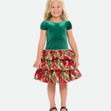 Abby Tiered Plaid Party Dress - Image 