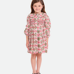 Holly Smocked Christmas Dress - Image 