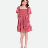 Evelynn Glitter Knit Party Dress - Image 