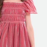 Evelynn Glitter Knit Party Dress - Image 