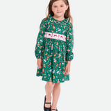 Clara Smocked Nutcracker Dress - Image 
