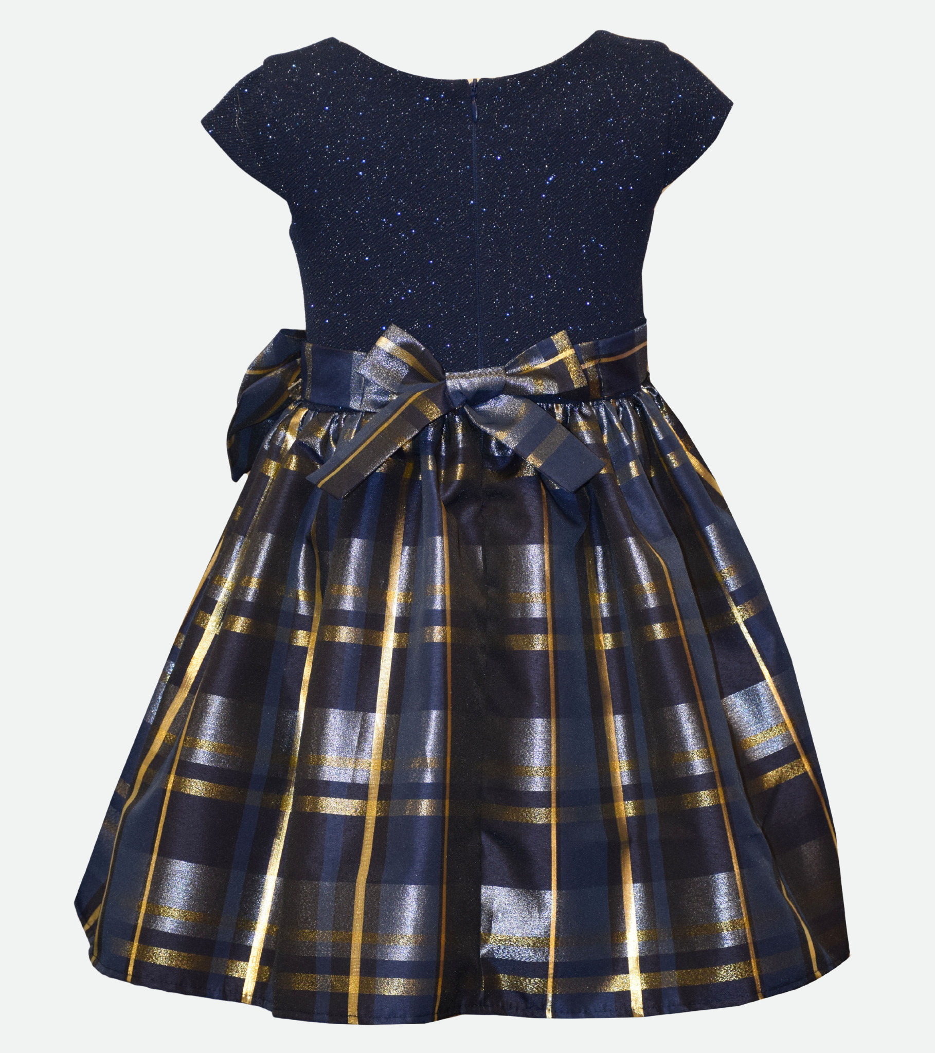 Audrey Plaid Party Dress