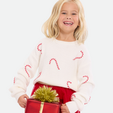 Ellie Candy Cane Skirt Set - Image 