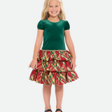 Abby Tiered Plaid Party Dress - Image 