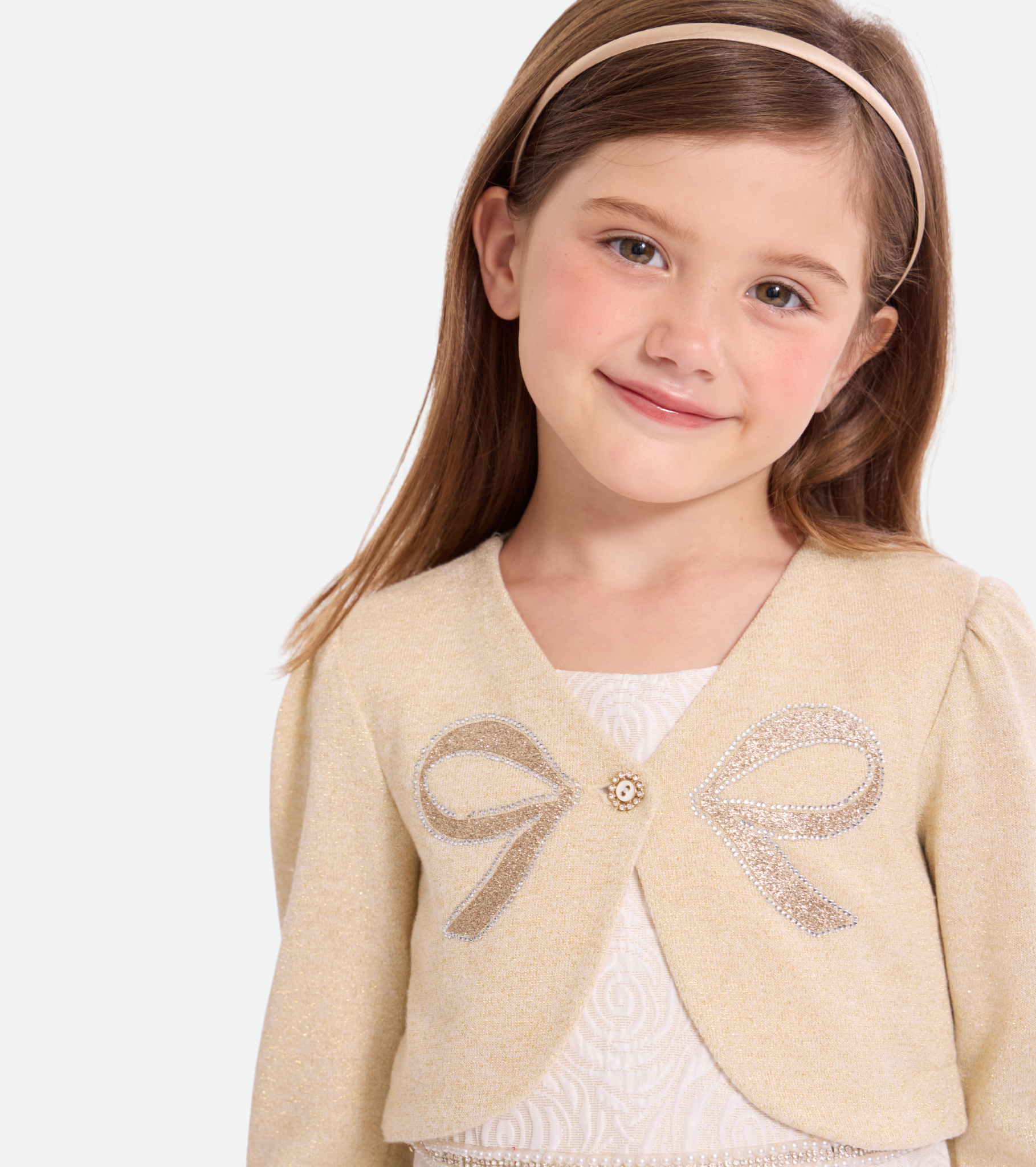 Annie Bow Cardigan Dress