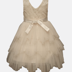 Bianca Tiered Mesh Party Dress - Image 