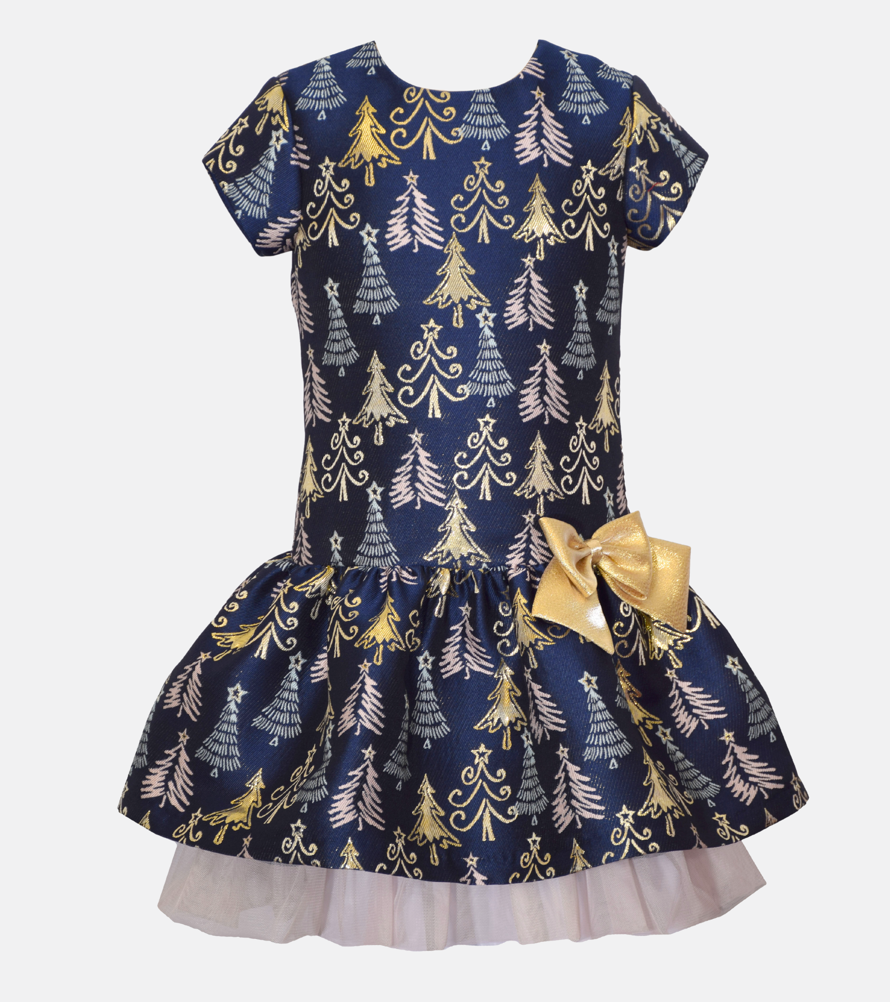Isabelle Jacquard Tree Party Dress