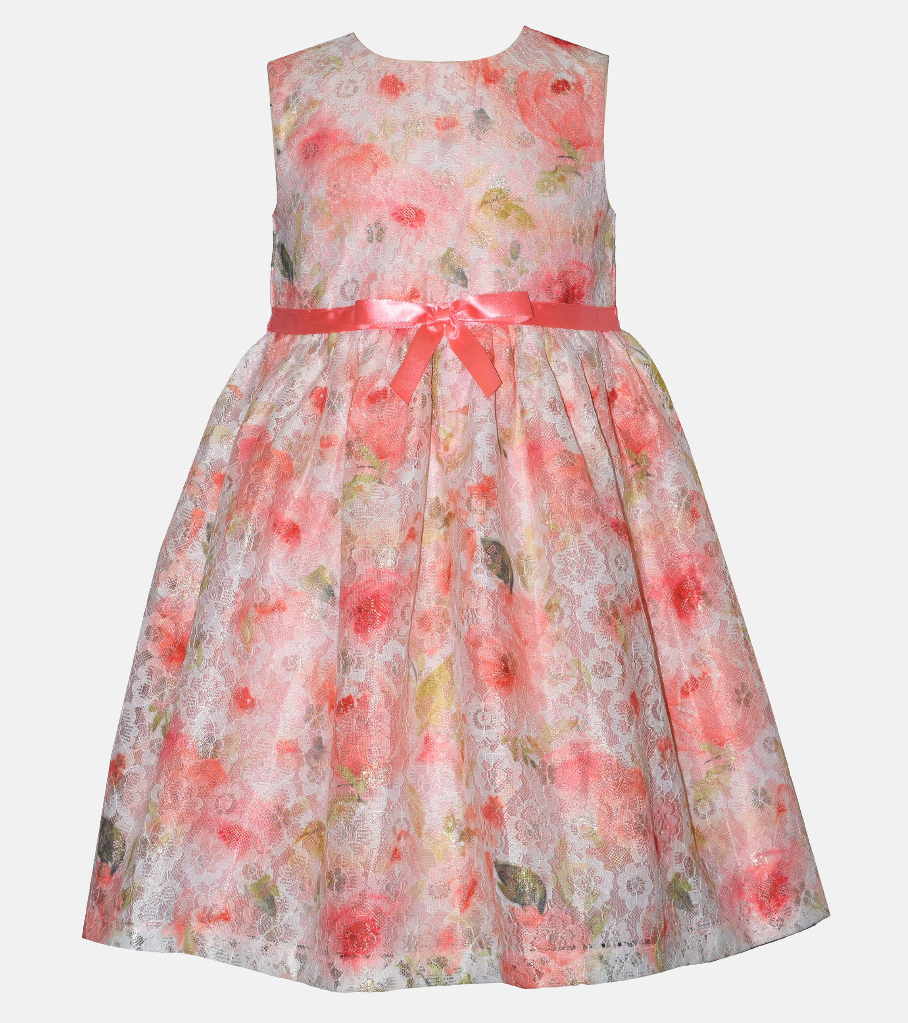 Mila Floral Pinafore Coat Set