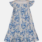 Gemma Toile Smocked Dress - Image 
